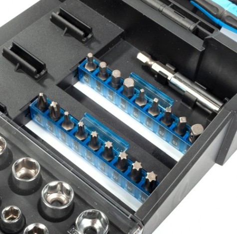 Отвертка с битами КВТ НБ-63 набор "мастер" [79774]