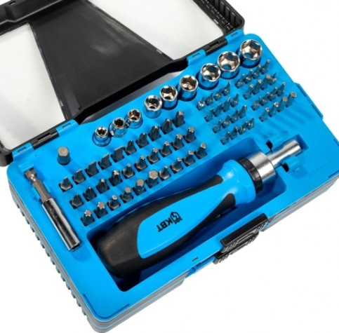 Отвертка с битами КВТ НБ-79 набор "мастер" [79775]