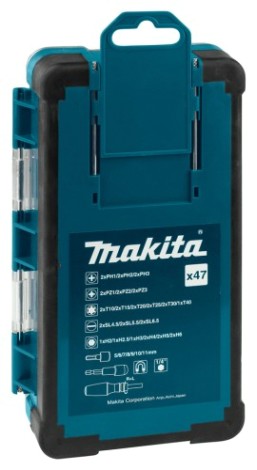 Отвертка с битами MAKITA B-36170 (47 шт. наборе)