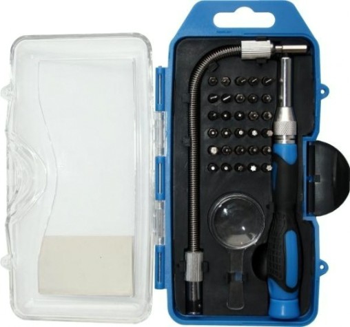 Отвертка с битами ПРАКТИКА "Профи" 33 предмета 774-535 [774-535]