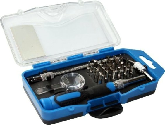 Отвертка с битами ПРАКТИКА "Профи" 33 предмета 774-535 [774-535]