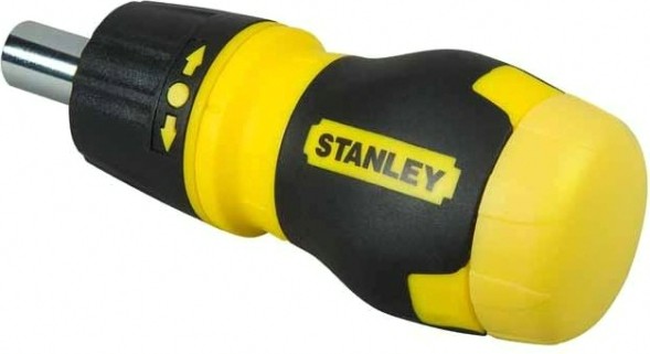 Отвертка с битами STANLEY "Multibit Ratchet Stubby" в комплекте 6 бит 0-66-358 [0-66-358]