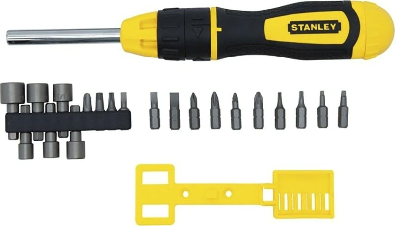 Отвертка с битами STANLEY STHT0-62574 "multibit" с храповым механизмом с 20-тью сменными [SТАИЛАНДT0-62574]