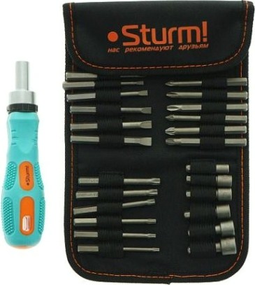Отвертка с битами Sturm 1040-08-SS2 26 предметов