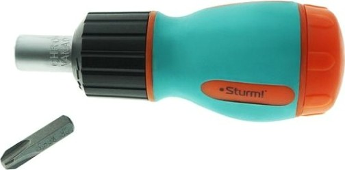 Отвертка с битами Sturm 1040-08-SS7 в комплекте 6 бит