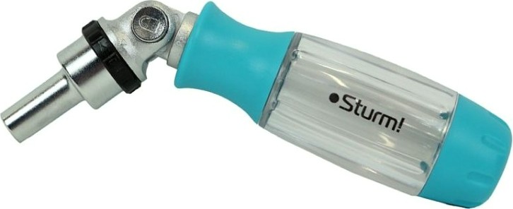 Отвертка с битами Sturm 1040-19-13 реверсивная 5 положений раб. части 13 в 1 Отвертка с битами Sturm 1040-19-13 реверсивная 5 положений раб. части 13 в 1