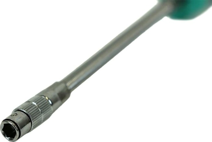 Отвертка с битами Sturm 1040-19-180 с гибким стержнем 180 мм ergo 8 в 1