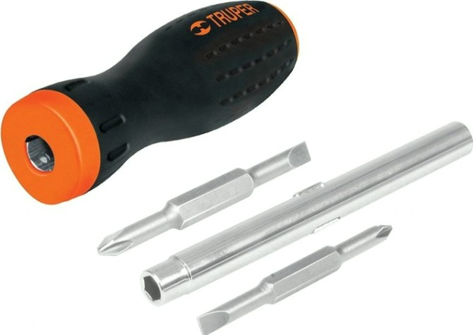 Отвертка с битами TRUPER DT-4 14200 [14200]