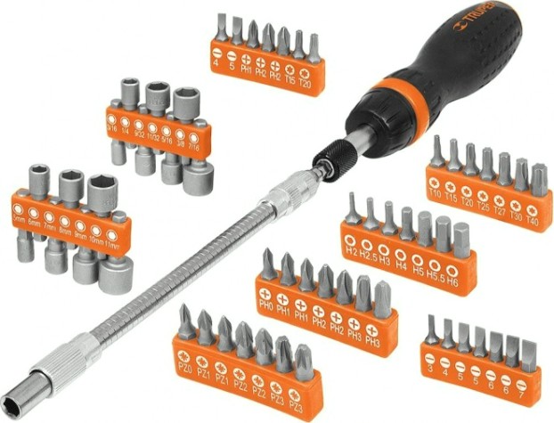 Отвертка с битами TRUPER JDM-58 18220 [18220]