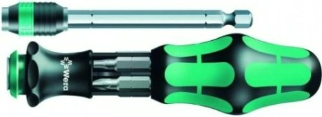 Отвертка с битами WERA Kraftform Kompakt 22 7 предметов WE-051023 [WE-051023]