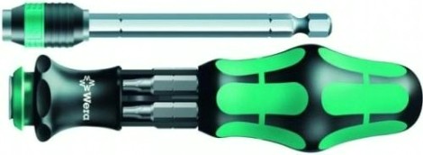 Отвертка с битами WERA Kraftform Kompakt 25 7 предметов WE-051024 [WE-051024]