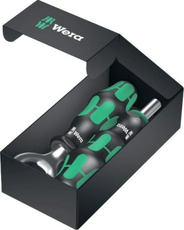Отвертка с битами WERA Kraftform Kompakt 28 8 предметов WE-136504 [WE-136504]