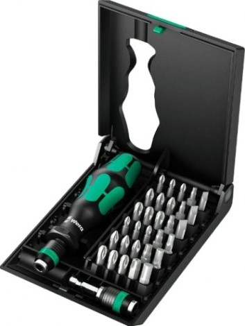 Отвертка с битами WERA Kraftform Kompakt 70 Allround WE-057110 [WE-057110]