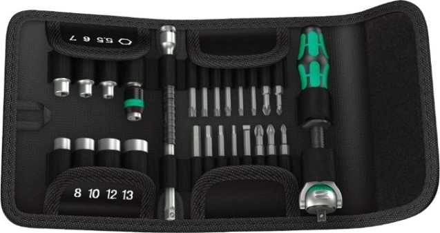 Отвертка с битами WERA Kraftform Kompakt Zyklop Speed WE-051045 [WE-051045]