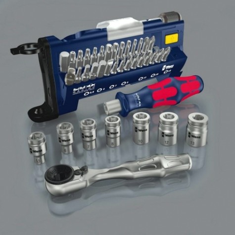Отвертка с битами WERA Tool-Check PLUS Red Bull Racing 39 предметов WE-227704 [WE-227704]