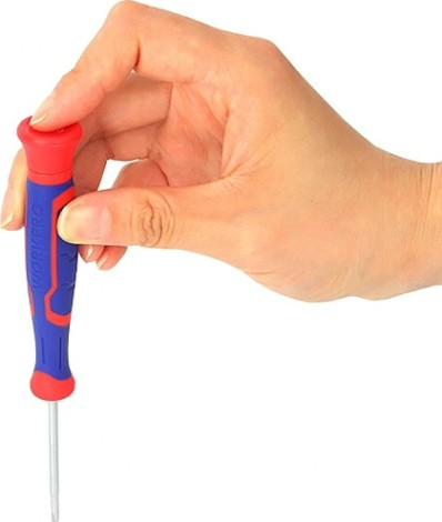 Отвертка с битами WORKPRO WP200509 для точной механики ph+sl набор 7шт