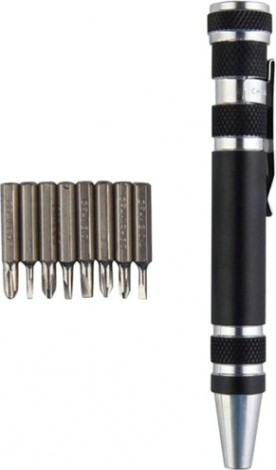Отвертка с битами ZITREK SPP8 портативная (8 в 1) [065-0010]