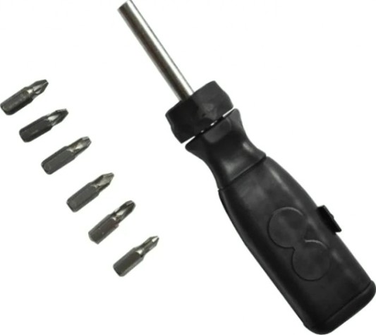 Отвертка с битами ZITREK SRA18 [065-0020]