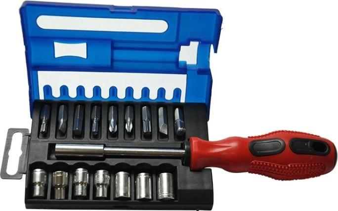 Отвертка с битами ZITREK SRA20 [065-0019]