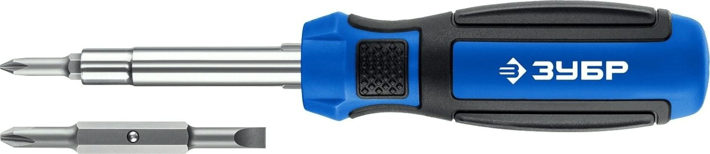 Отвертка с битами ЗУБР 25030 комбинированная профессионал 6-в-1 Отвертка с битами ЗУБР 25030 комбинированная профессионал 6-в-1