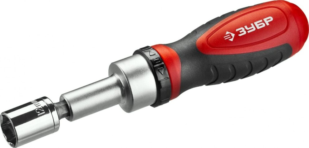 Отвертка с битами ЗУБР ПРОФЕССИОНАЛ компакт-38 набор: реверсивная насадками 38 шт [25165-H38_z01]