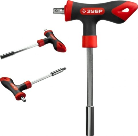 Отвертка с битами ЗУБР ПРОФЕССИОНАЛ компакт-т29 набор: реверсивная насадками 29 шт [25168-H29_z01]