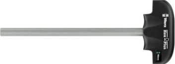 Отвертка шестигранная WERA Серия 400 454 Т-образная рукоятка, SW 2.5 х 200 мм WE-013303 [WE-013303]