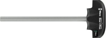 Отвертка шестигранная WERA Серия 400 454 Т-образная рукоятка, SW 3 х 100 мм WE-013304 [WE-013304]