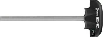 Отвертка шестигранная WERA Серия 400 454 Т-образная рукоятка, SW 3 х 150 мм WE-013305 [WE-013305]