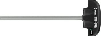 Отвертка шестигранная WERA Серия 400 454 Т-образная рукоятка, SW 4 х 100 мм WE-013332 [WE-013332]