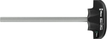 Отвертка шестигранная WERA Серия 400 454 Т-образная рукоятка, SW 5 х 100 мм WE-013334 [WE-013334]