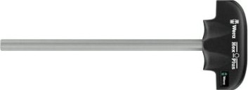 Отвертка шестигранная WERA Серия 400 454 Т-образная рукоятка, SW 6 х 150 мм WE-013338 [WE-013338]