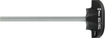 Отвертка шестигранная WERA Серия 400 454 Т-образная рукоятка, SW 6 х 350 мм WE-013339 [WE-013339]