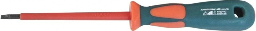 Отвертка шлицевая диэлектрическая JONNESWAY DV13S275 SL2,5х75 мм [047470]
