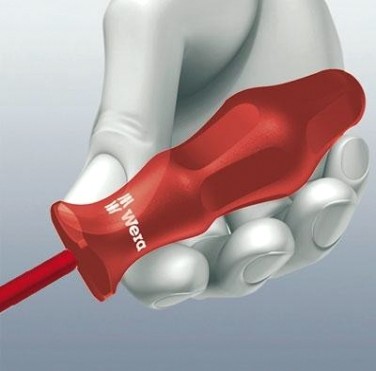 Отвертка шлицевая диэлектрическая WERA Kraftform Comfort VDE 1000 V 1160i 1.2 х 6.5 х 150 мм WE-031588 [WE-031588]