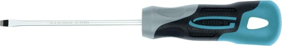 Отвертка шлицевая GROSS 4.0 х 100 мм 12105 [12105]