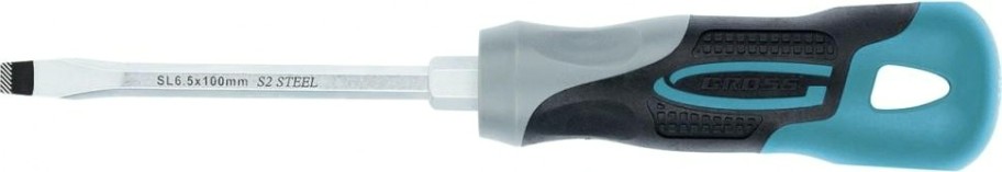 Отвертка шлицевая GROSS 6.5 х 100 мм 12116 [12116]