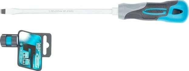 Отвертка шлицевая GROSS 8.0 х 200 мм 12123 [12123]