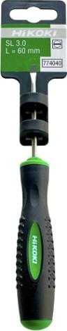 Отвертка шлицевая HiKOKI 3 х 60 мм 774 040 [774040]