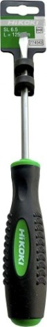 Отвертка шлицевая HiKOKI 6.5 х 125 мм 774 043 [774043]
