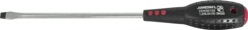 Отвертка шлицевая JONNESWAY D04S5200 FULL STAR, SL5.5х200 мм [047913]
