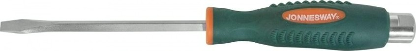 Отвертка шлицевая JONNESWAY D70S6125 ударная, силовая под ключ,SL6.5х125 [047481]