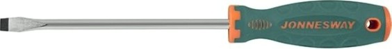 Отвертка шлицевая JONNESWAY D71S8150 ANTI-SLIP GRIP, SL8.0х150 мм [046133]