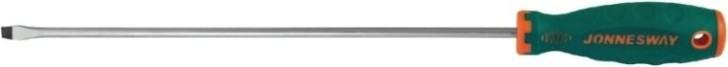 Отвертка шлицевая JONNESWAY D71S8175 ANTI-SLIP GRIP, SL8.0х175 мм [046134]
