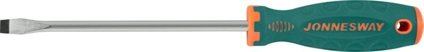 Отвертка шлицевая JONNESWAY D71S9175 ANTI-SLIP GRIP, SL9.5х175 [049133]