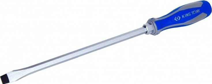 Отвертка шлицевая KING TONY Slotted 10 мм, 300 мм, силовая [14621012]
