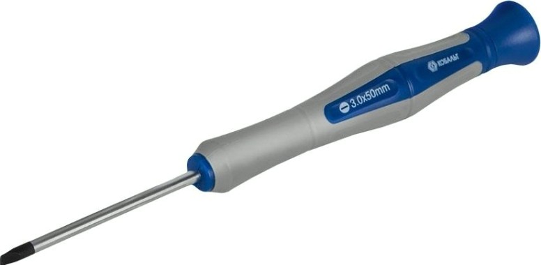 Отвертка шлицевая Кобальт 245-312 для точных работ ultra grip sl 3.0х50 мм cr-v, дву