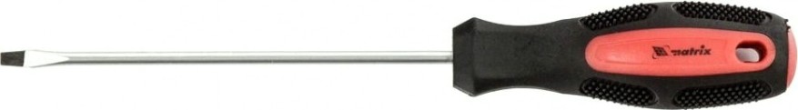 Отвертка шлицевая MATRIX Anti-Slip 3.0 х 100 мм [12208]