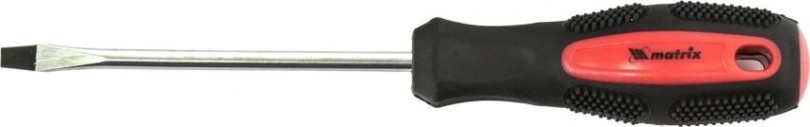 Отвертка шлицевая MATRIX Anti-Slip 5.0 х 100 мм [12216]