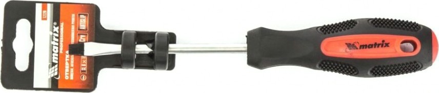 Отвертка шлицевая MATRIX Anti-Slip 6.0 х 100 мм [12220]